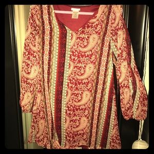 Casual boho dress!! (Comfortable)